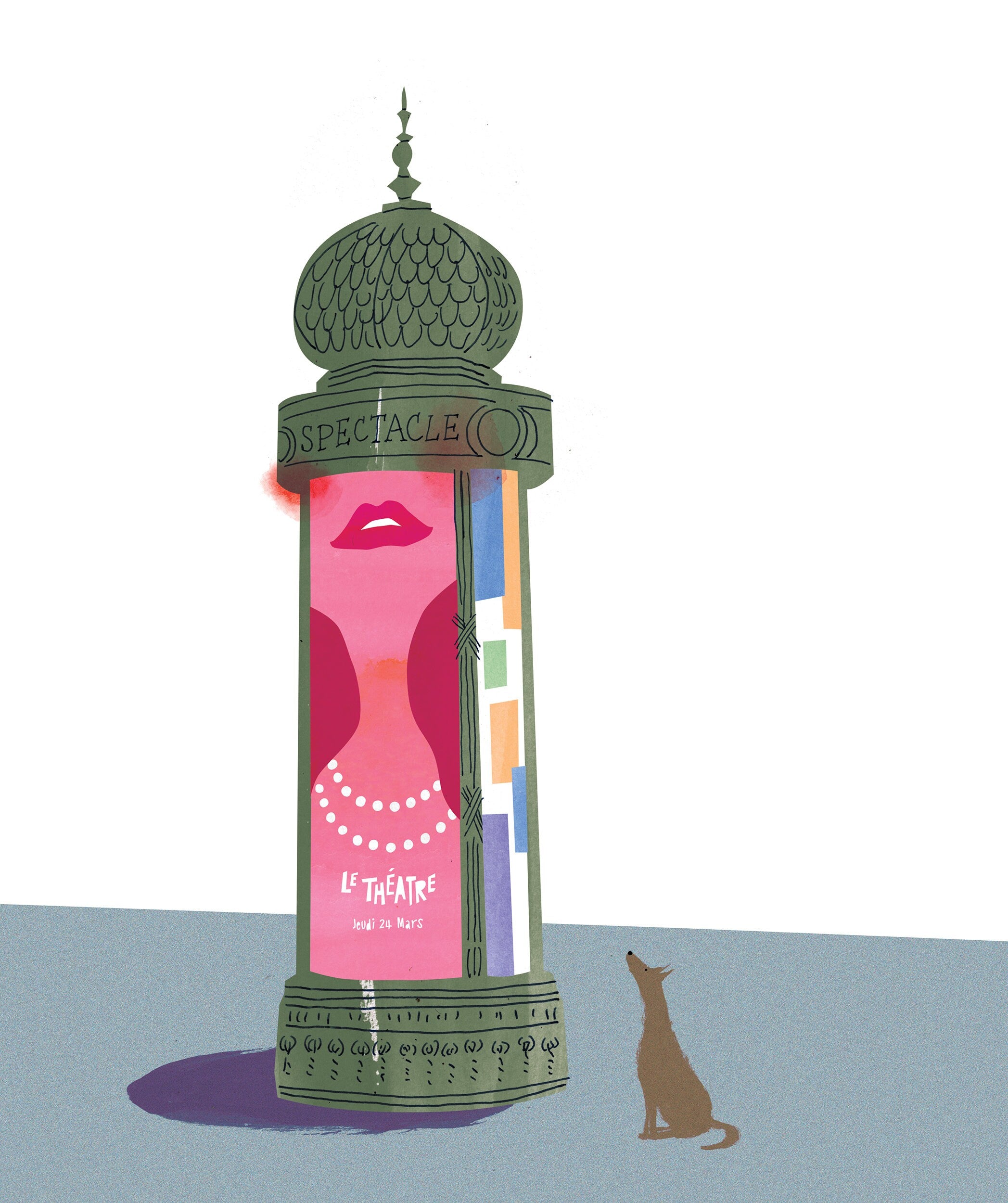 Paris kiosk. Limited edition prints