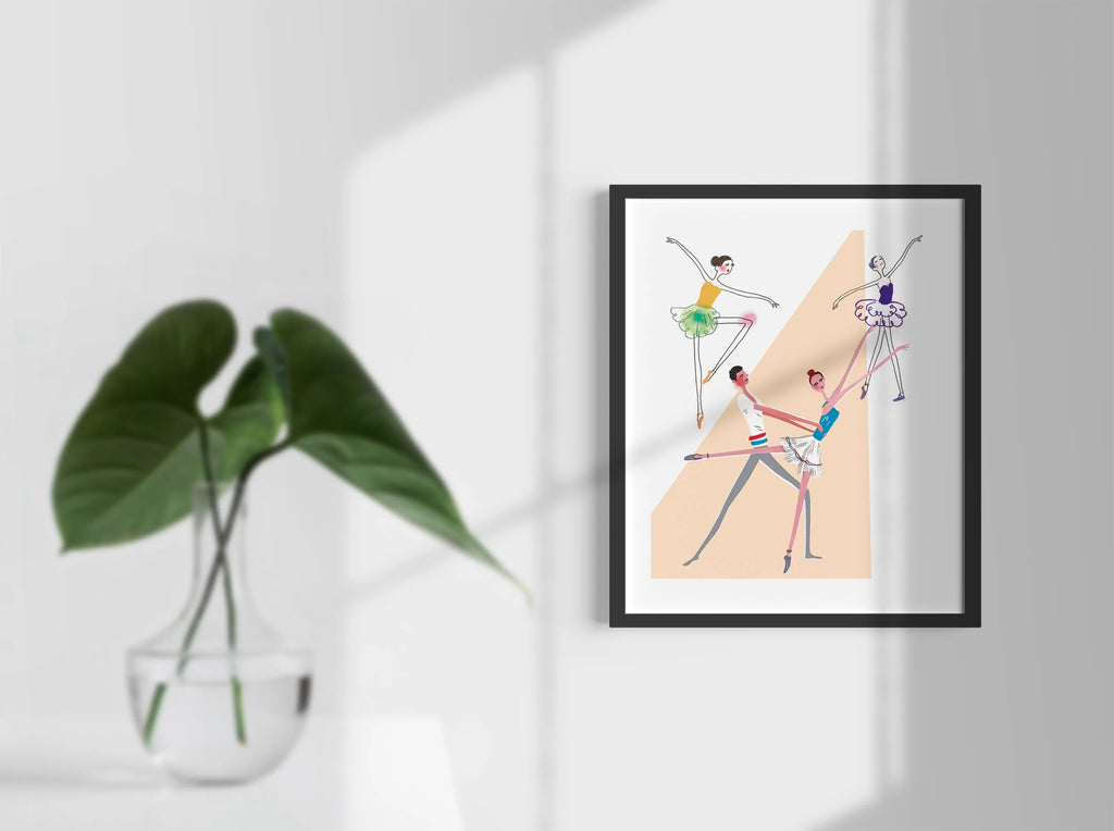 Ballet. Limited edition print