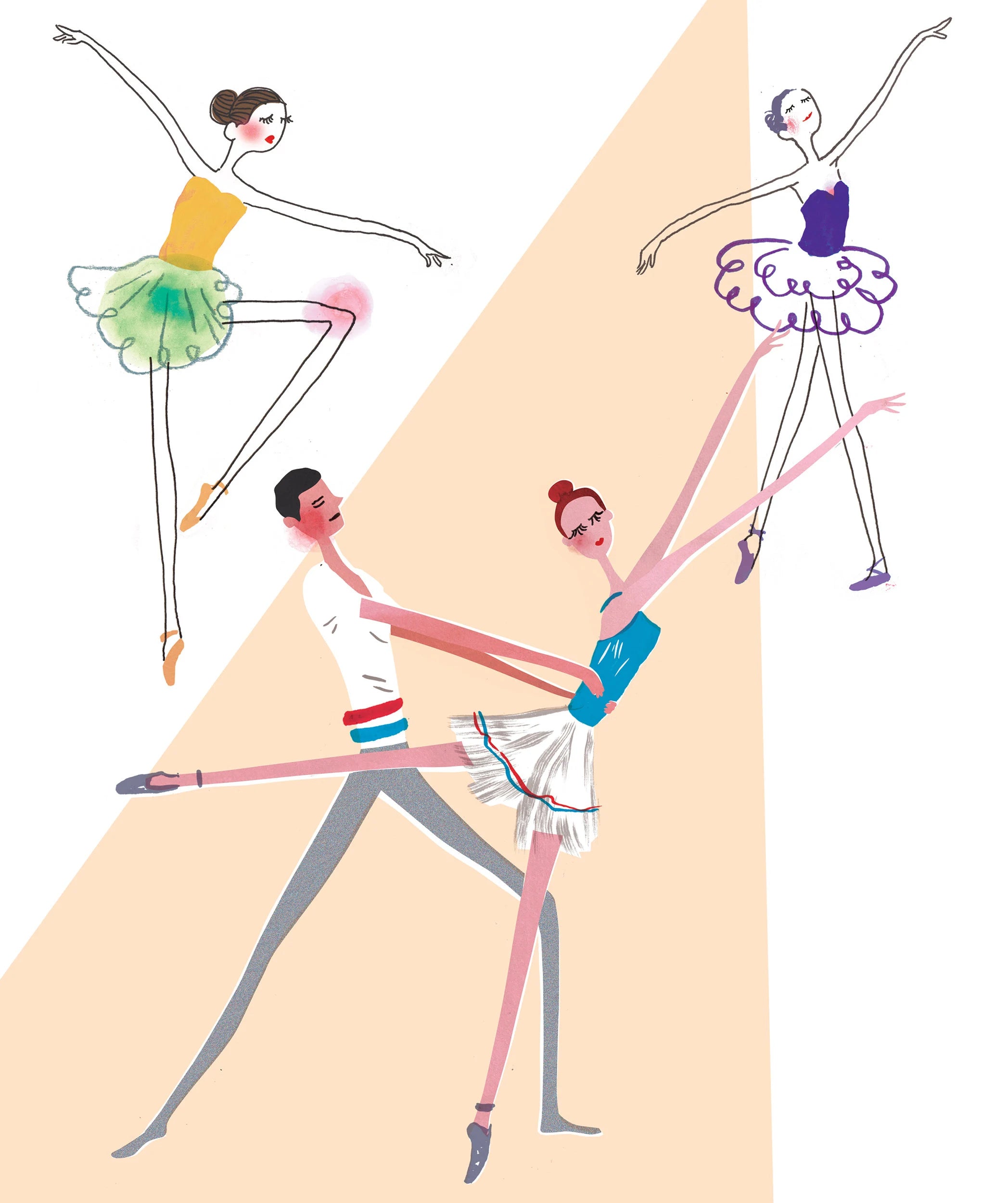 Ballet. Limited edition print